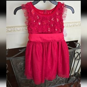 Purrfect Girl Red Holiday Sparkle